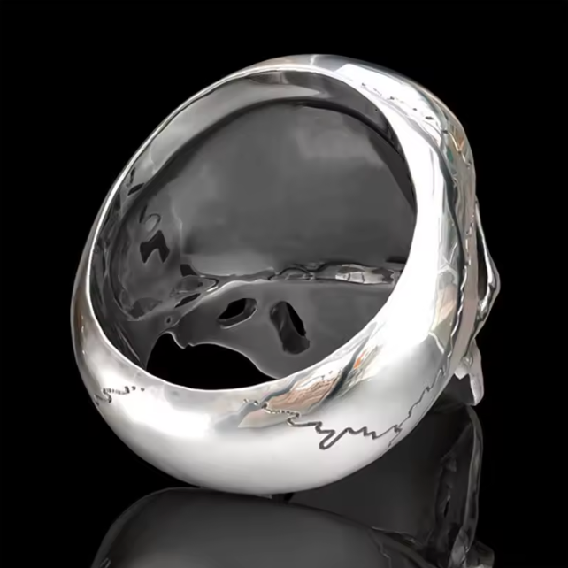 Silver Skull Ring